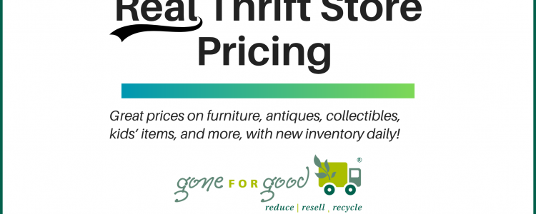 May 2025 Real Thrift Store Pricing at Gone For Good