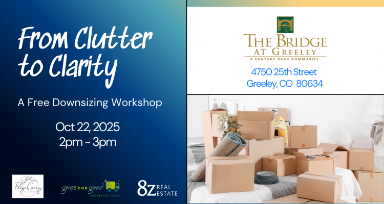 Free Downsizing Workshop in Greeley, CO | The Bridge at Greeley