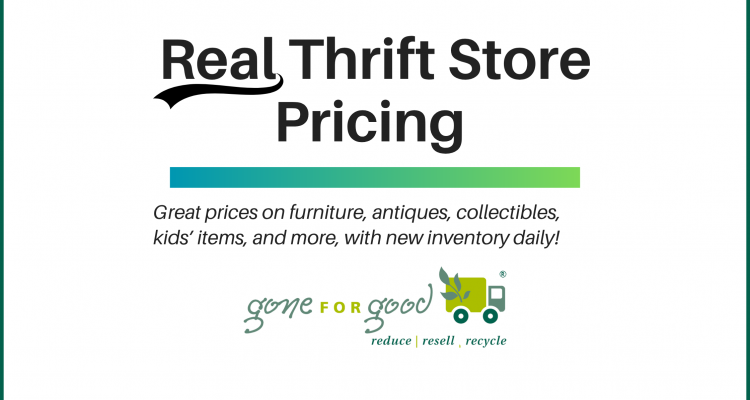 May 2025 Real Thrift Store Pricing at Gone For Good
