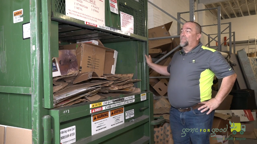 How Gone for Good Recycles Cardboard 